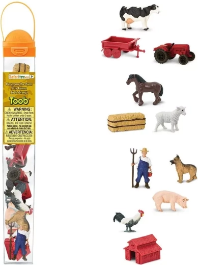 Safari Ltd. TOOBS Farm Tube