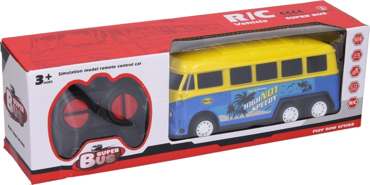 Kaugjuhitav RC buss 19 cm – 1 tk