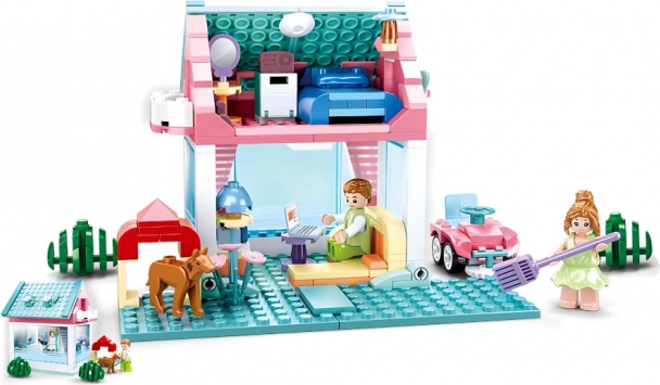 Sluban Girls Dream naabrite maja – ehituskomplekt lastele