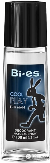 Meeste parfümeeritud deodorant klaaspudelis BI-ES Cool Play 100 ml