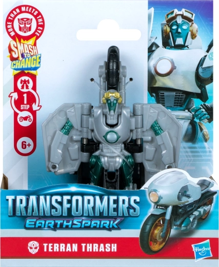 Transformers Earthspark Terran Thrash – quick-conversion figure