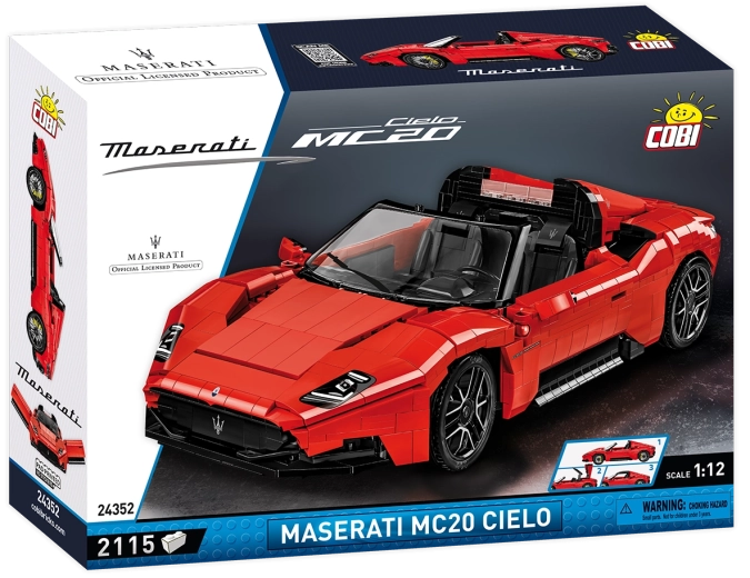 Cobi Maserati MC20 Cielo ehituskomplekt 1:12 (2115 detaili)