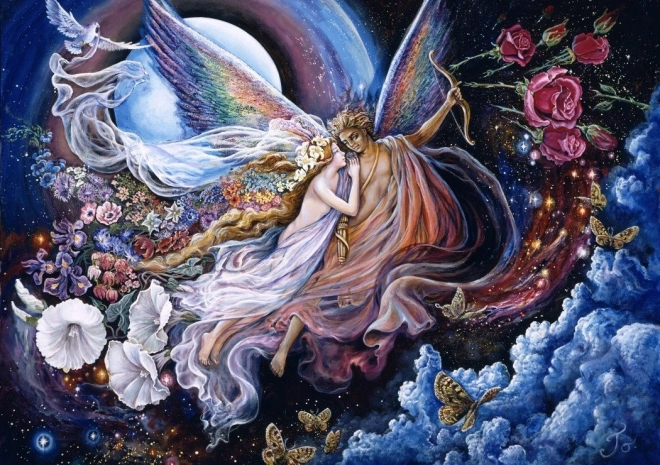 Grafika pusle Psyche ja Eros 1500 tükiga