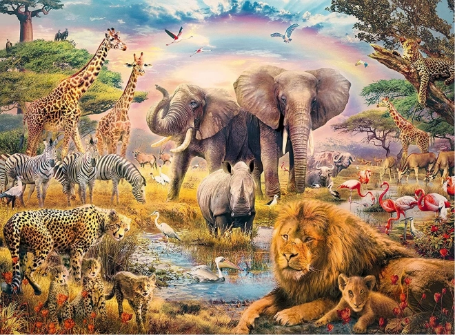 Ravensburgeri pusle African Safari 100 tükki