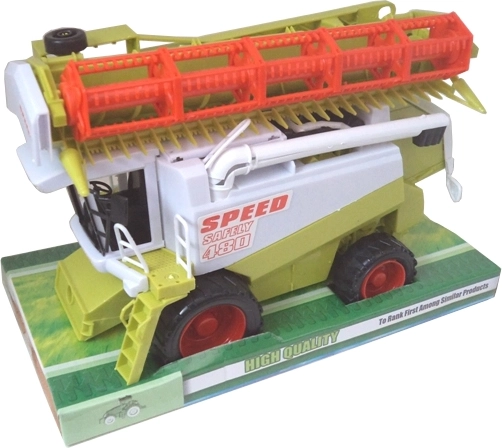 Friction-Drive Combine Harvester
