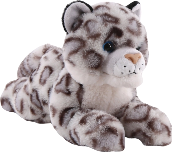 Plüüsist lamav lumeleopard 25 cm