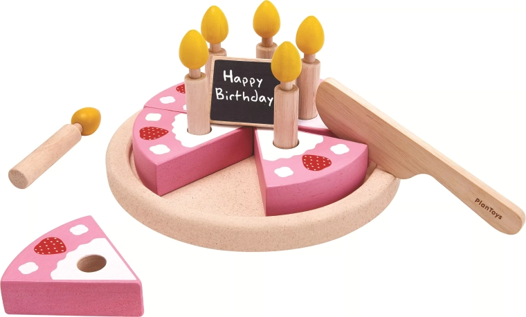PlanToys puidust sünnipäevatort