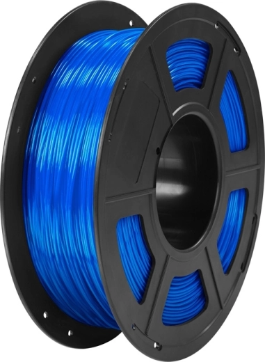 Anycubic TPU filament läbipaistev sinine 1 kg