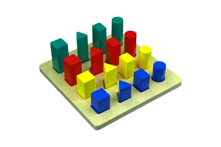 Montessori redel – geomeetrilised kehad