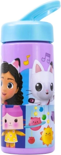Gabby’s Dollhouse’i plastpudel väljatõmmatava kõrrega 410 ml