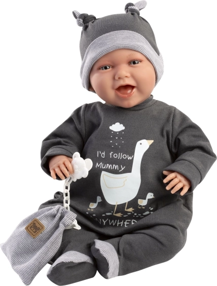 Realistlik helidega nukk New Born – 42 cm