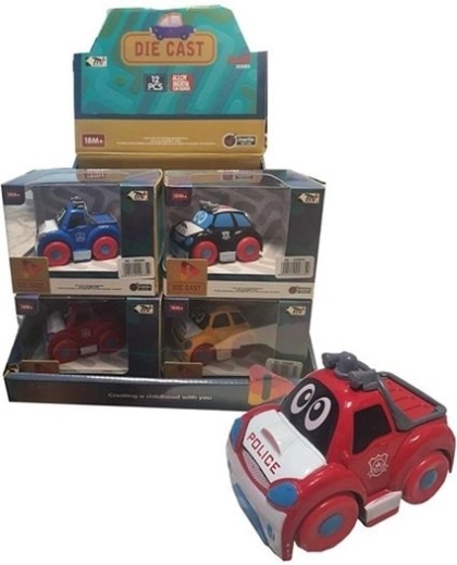 Metal toy car Maluch in cardboard packaging