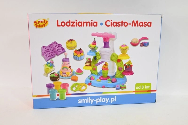SmilyPlay laste jäätisebaar plastiliiniga