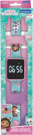 Digital Kids' Alarm Watch Gabby’s Dollhouse LEXIBOOK