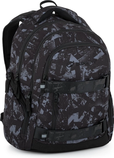 Bagmaster nomad 25 õpilaste seljakott must-hall
