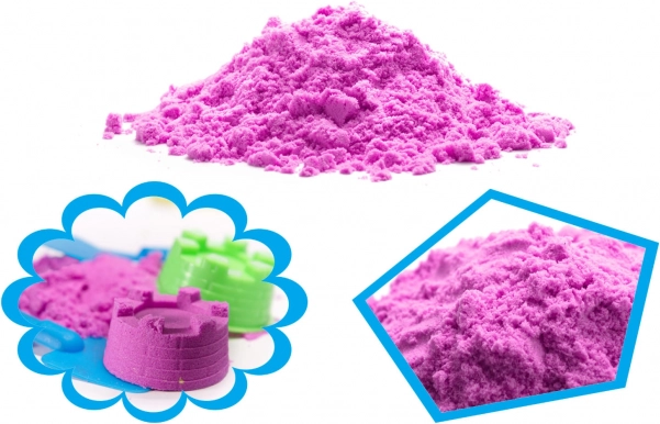 Maagiline kineetiline liiv lastele 1 kg – Lilla