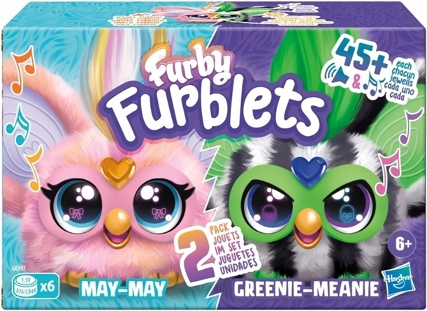 Hasbro Furby Furblets Twin Pack of Interactive Mini Friends