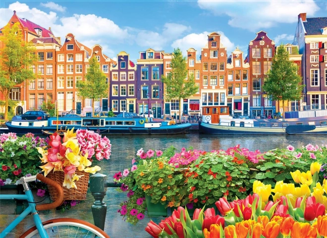 Puzzle Amsterdam 1000 tükki Eurographics