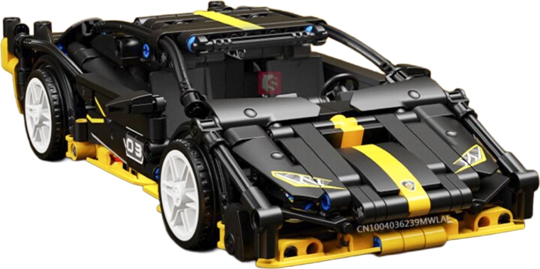 Konstruktorsari sportauto – must, 589 detaili