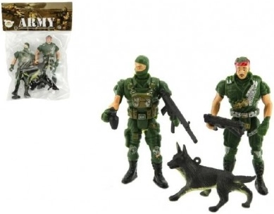 Sõdurite komplekt lisatarvikutega