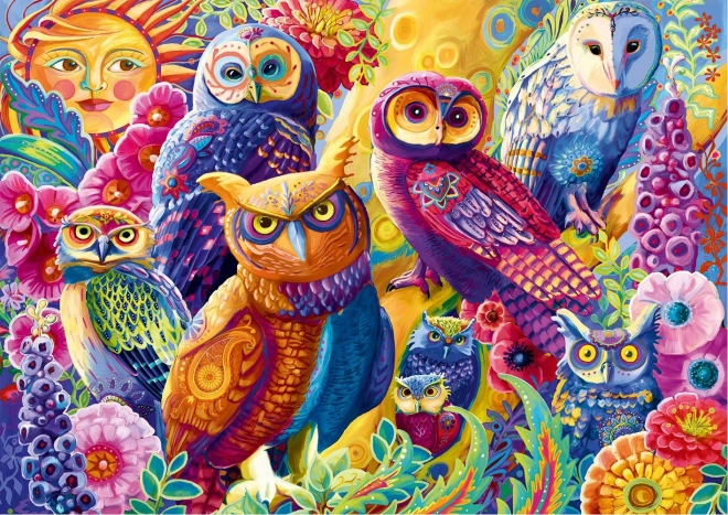 Bluebird puzzle Owl Self-Government 2000 pieces