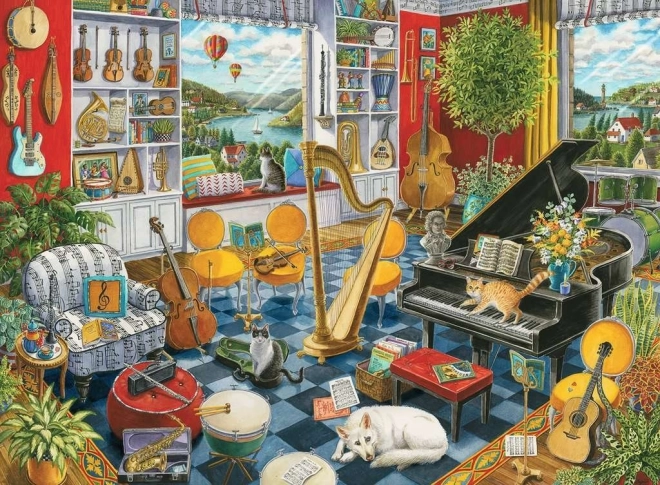 Ravensburgeri pusle Muusikatuba 500 tükki
