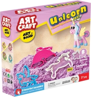 Art craft kinetic sand unicorns 500 g - 1 piece