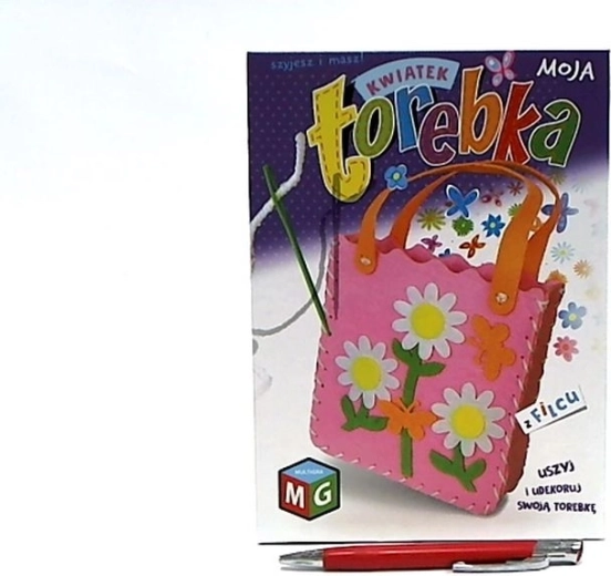 Moja Torebka felt handbag – flower