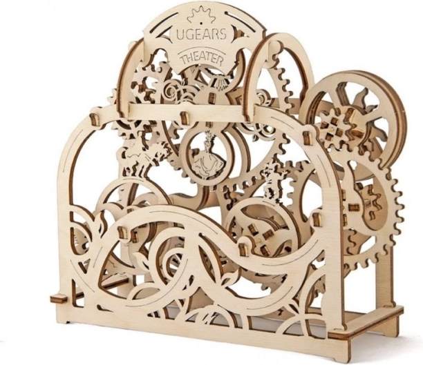 Ugears 3D mehaaniline pusle Teater (70 tükki)