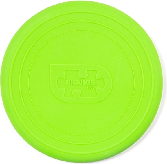 Bigjigs Toys frisbee, roheline, välismängudeks