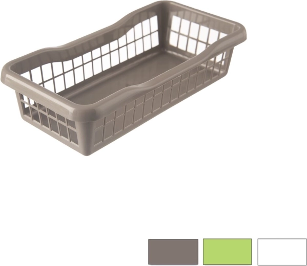 Plastic storage basket 20 × 10 × 5 cm, assorted colors