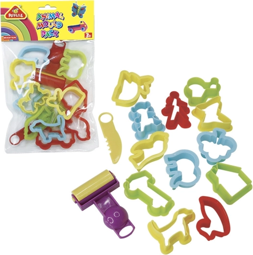 Plastist vormid – komplekt 14 tk