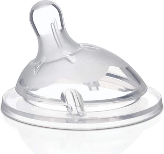 Chicco NaturalFeeling silikoonist lutt, aeglane vool, 0k+, 1 tk
