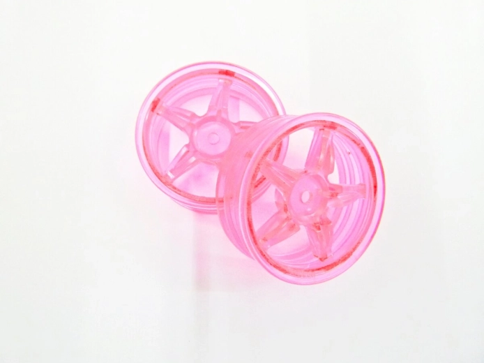 Tamiya 22 mm viie kodaraga velg neoonroosas värvitoonis