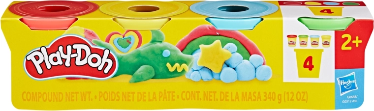 Play-Doh plastiliinikomplekt 4×85 g
