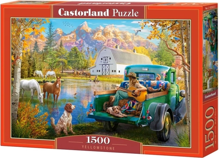 Castorland pusle Yellowstone 1500 tükki