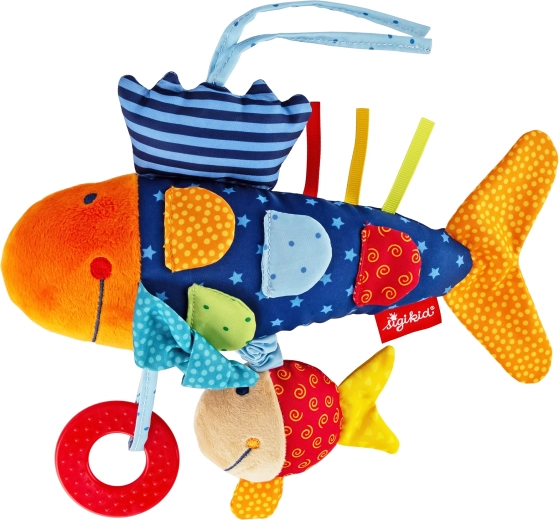 Aktiivne plüüsist kalake beebidele 26 cm Sigikid