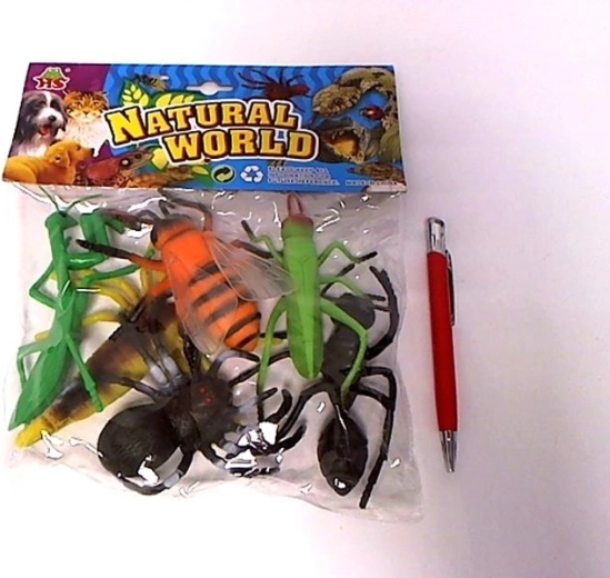 Putukate figuuride komplekt – 6 tk