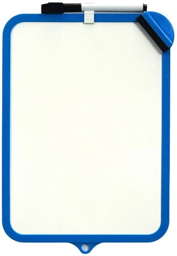 Kahepoolne kustutatav tahvel CONCORDE 19 × 29 cm, sinine