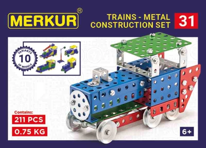 Merkur raudteemudelid – metallkonstruktor 220 osaga