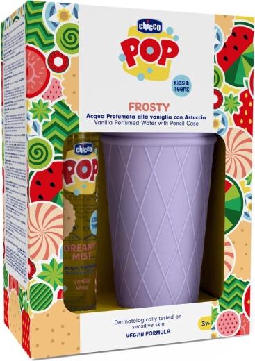Chicco POP Dreamy Mist parfüümvesi Vanilla Wrap 150 ml + jäätise pliiatsitops