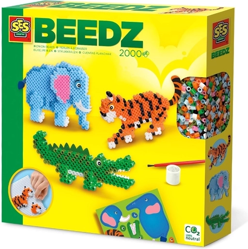 SES triigitavad pärlid – safari loomad 3D