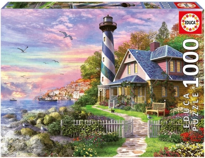Educa Puzzle Lighthouse in Coral Bay - 1000 Pieces