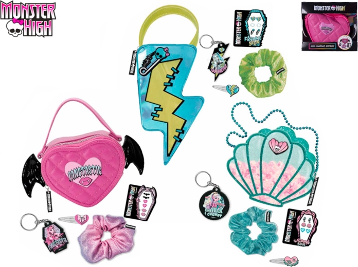 Monster High mini käekott lastele koos tarvikutega
