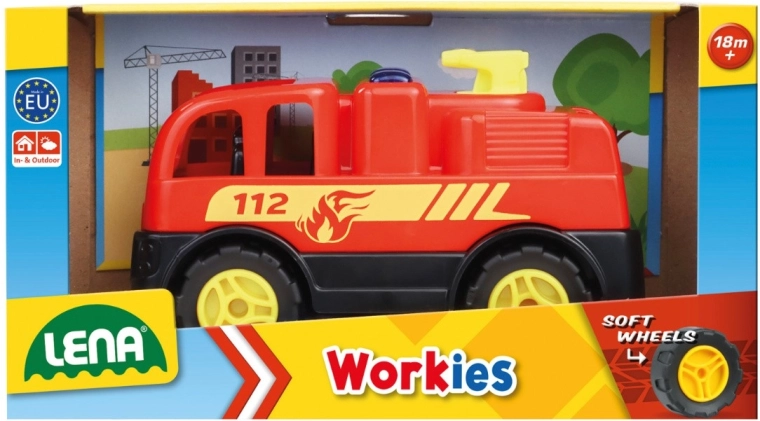 LENA Workies tuletõrjeauto 12 cm