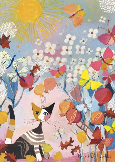Puzzle SCHMIDT Striped Kitten 1000 Pieces