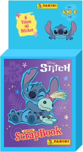 Disney Stitch super scrapbooking’u kleepsukollektsioon (eco blister)