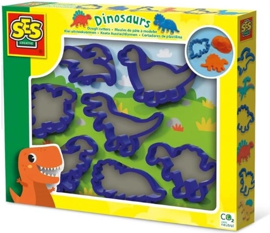 SES dinosauruste vormid taigna ja voolimismassi jaoks