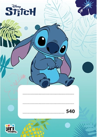 Joonistusvihik A5 ilma joonteta Lilo & Stitch 40 lehte