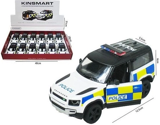 Land Rover Defender Police Car